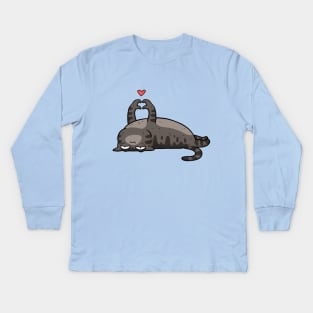 Cat lover Kids Long Sleeve T-Shirt